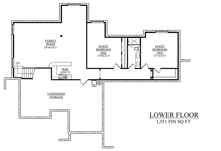 Image of main floorplan for The anchorage
