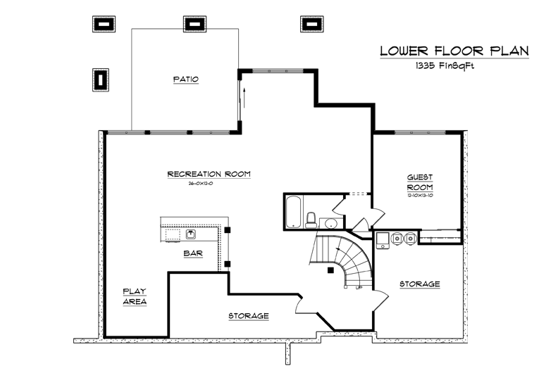 Image of main floorplan for The pier