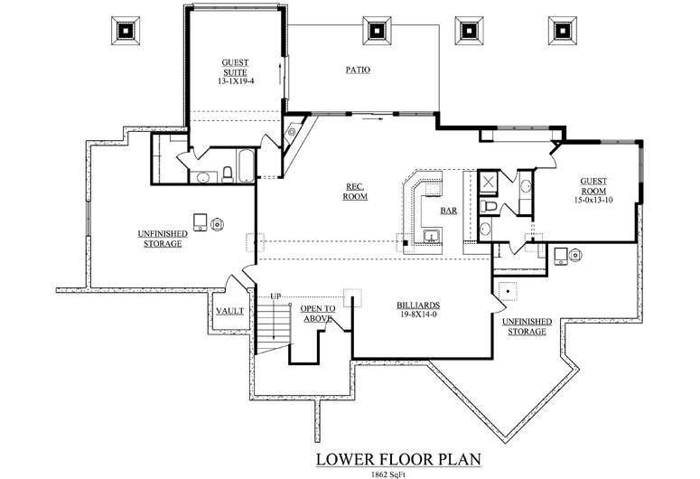 Image of main floorplan for The streamside