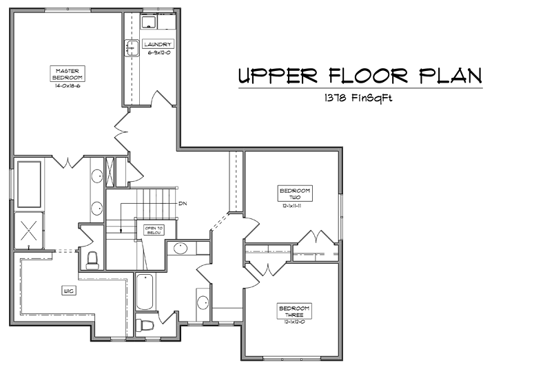 Image of main floorplan for The highland