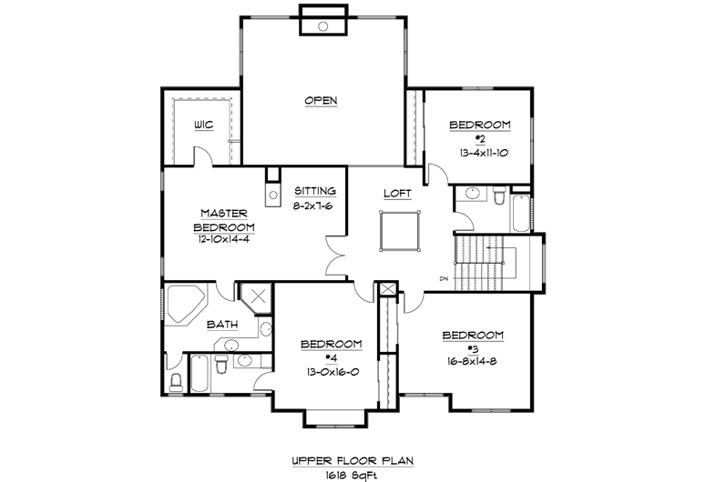 Image of main floorplan for The lookout